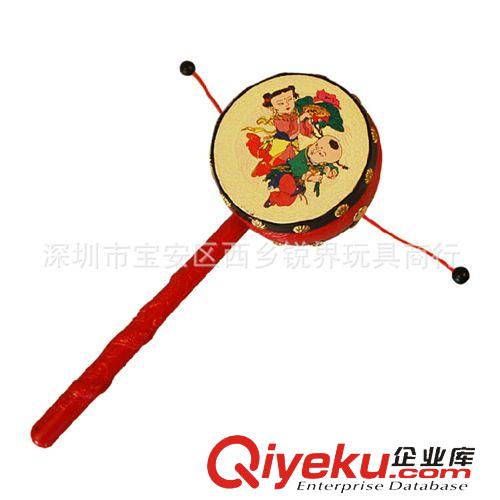 發(fā)光玩具 吉祥平安鼓 撥浪鼓 手搖鼓 嬰兒寶寶傳統(tǒng)玩具 鍛煉聽(tīng)力 媽媽必備