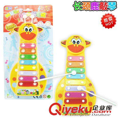 其他嬰幼兒教具 兒童玩具批發(fā)吉他 智力長勁鹿敲琴 八音敲琴 190原始圖片2