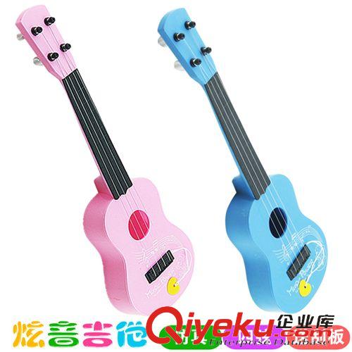 音樂玩具/兒童樂器 兒童仿真禮盒裝 4弦仿真吉他 益智可彈奏音樂器吉他玩具 淘寶熱銷原始圖片2