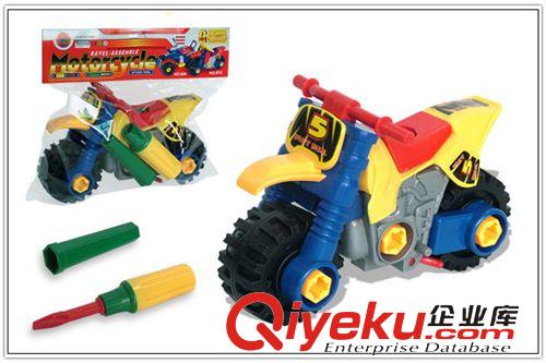 益智玩具 供應(yīng)拆裝摩托車 益智拼裝玩具原始圖片2