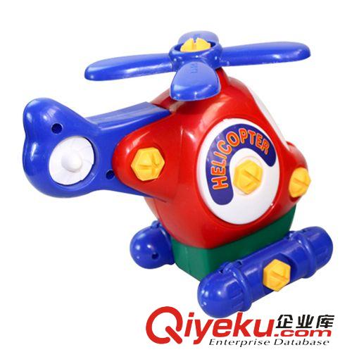 益智玩具 拼裝模型 拆裝直升飛機(jī) 組裝玩具飛機(jī)原始圖片3