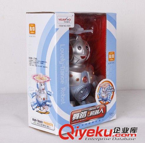 電動玩具 地攤熱銷跳舞機器人 燈光音樂旋轉(zhuǎn)機器人原始圖片3