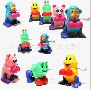 上鏈  發(fā)條 小額混批玩具 供應(yīng)上鏈翻斗動(dòng)物 熱銷款發(fā)條上鏈翻斗動(dòng)物原始圖片3