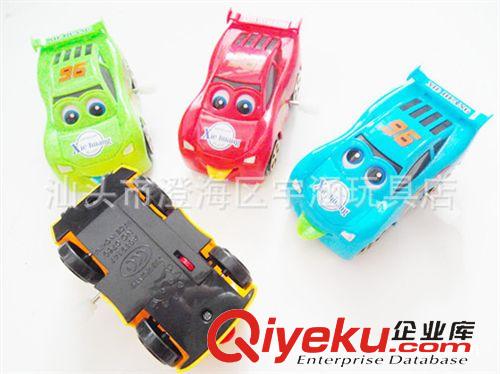 上鏈  發(fā)條 混批 兒童發(fā)條玩具 會前進眨眼吐舌頭 上鏈賽車 汽車總動員原始圖片2
