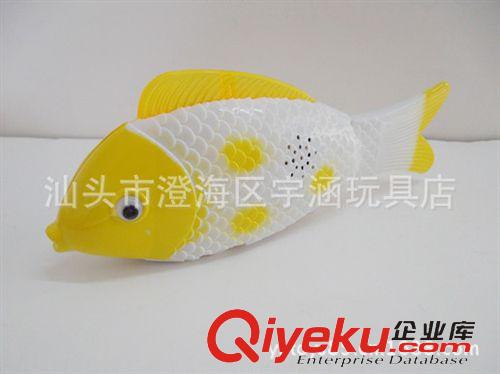 地?cái)偀豳u 混批 仿真電動(dòng)游走魚 會(huì)跑會(huì)搖尾電動(dòng)魚全身發(fā)光帶音樂 電動(dòng)玩具原始圖片3