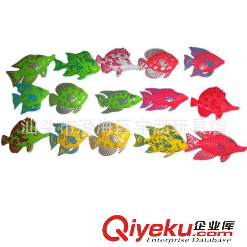 過(guò)家家玩具 廠價(jià)直銷  益智釣魚玩具 多款散裝磁性塑料釣魚 兒童公園流行暢銷