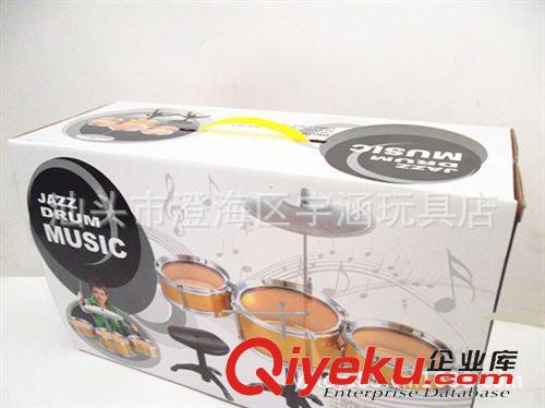 過家家玩具 批發(fā)樂器組合 仿真兒童爵士鼓 仿真架子鼓 打擊樂器 帶座椅原始圖片3