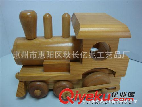 木制兒童玩具 木制工藝品、gd仿真【火車頭】擺飾