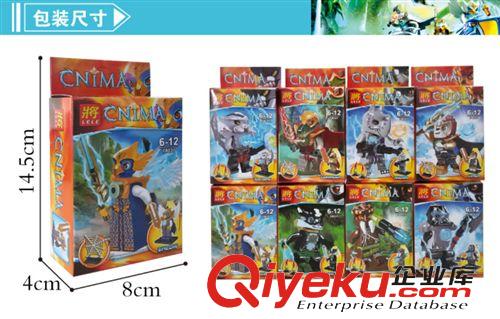 群隆積木 新款 LELE將牌 益智拼裝積木玩具 氣功cj系列公仔人偶8款78037原始圖片2