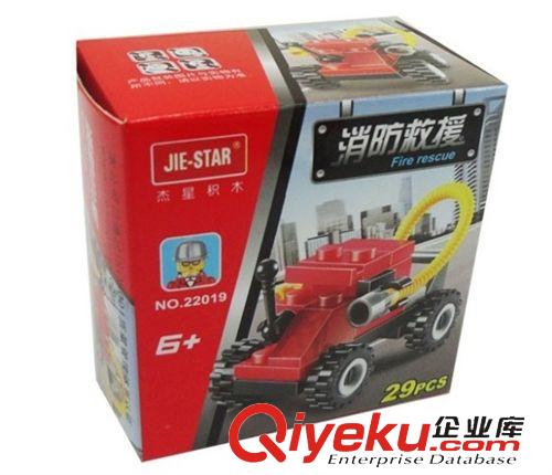 杰星積木 {zx1}上市 杰星積木 益智拼插 優(yōu)質品質 消防救援隊 22019原始圖片3