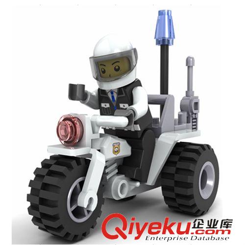 杰星積木 zp杰星 兒童禮品益智拼裝積木玩具 城市施工 21007