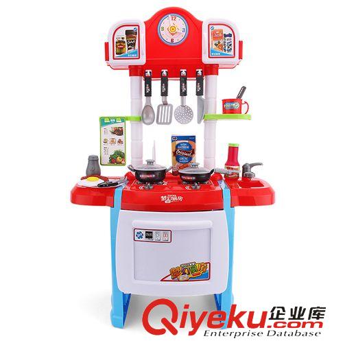 萬達(dá)餐具 新款女孩過家家廚房廚具餐具臺寶寶煮飯益智玩具套裝多配件317