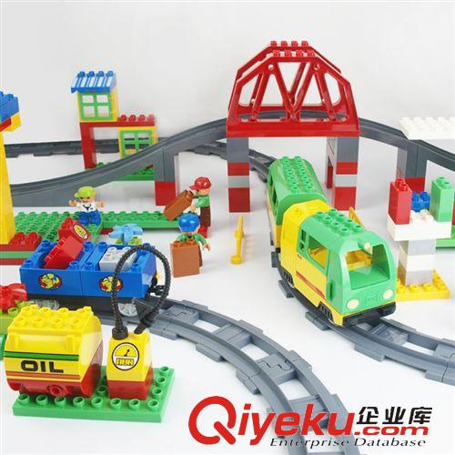 大顆粒積木 061447  益智電動(dòng)積大型高架橋系列 電動(dòng)音樂積木 惠美積木原始圖片2