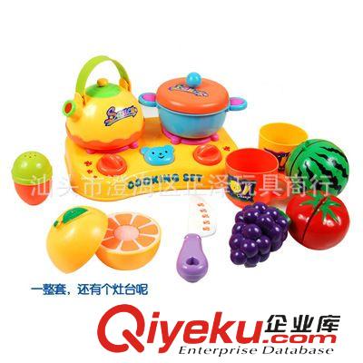 過(guò)家家玩具 059181 兒童過(guò)家家仿真水果切切樂(lè)玩具 切切看帶提籃原始圖片2