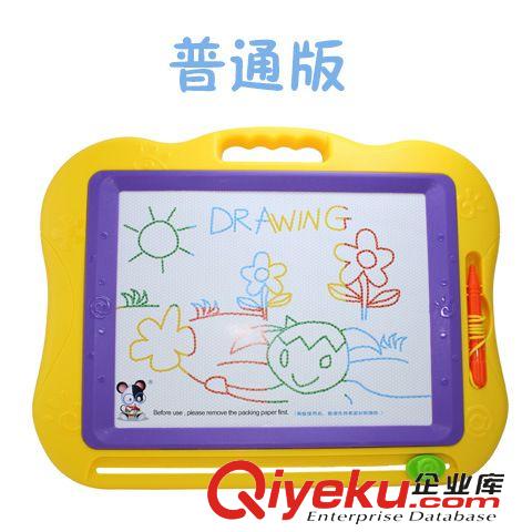 兒童益智玩具 007349 特大號琪趣9988A兒童磁性畫板 早教彩色寫字板 混批原始圖片2