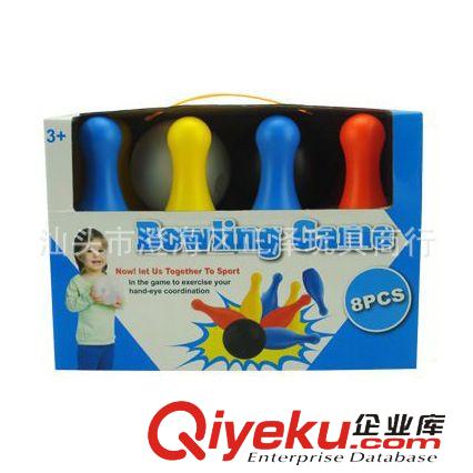 體育玩具 103767 兒童22cm保齡球 親子體育玩具套裝戶外玩具球類玩具 批發(fā)原始圖片3