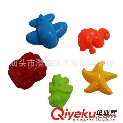 沙灘玩具 103665 夏天沙灘玩具 沙印模沙灘桶9件套 沙模鏟耙 海邊玩具原始圖片3