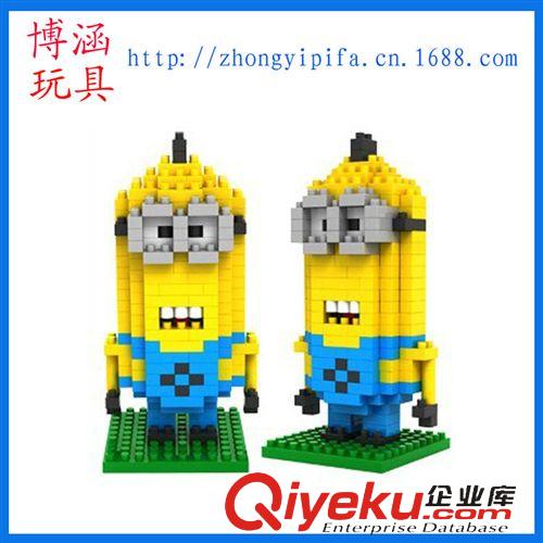 LOZ益智積木系列 新款LOZ俐智顆粒積木 9160 卑鄙的我2 神偷奶爸 瘦仆人鉆石積木原始圖片2