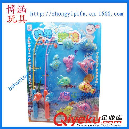 夏天玩具 創(chuàng)意兒童模型玩具 國(guó)產(chǎn)動(dòng)物小釣魚玩具批發(fā) 淘寶熱銷寶寶釣魚套裝