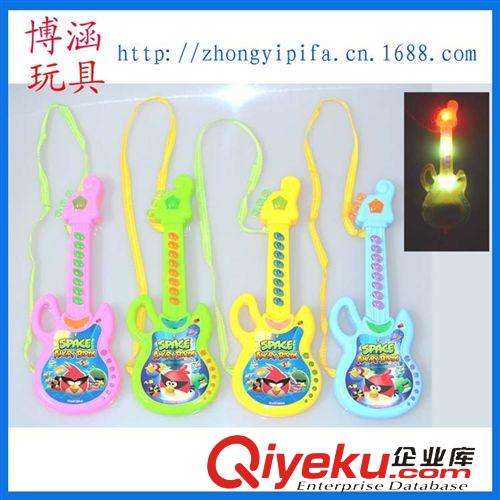 兒童早教玩具 地?cái)偀豳u貨源批發(fā) 兒童過(guò)家家玩具 憤怒的小鳥(niǎo)吉他樂(lè)器 可混批原始圖片3