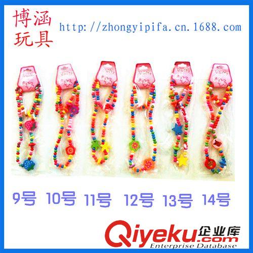 兒童早教玩具 地攤熱賣玩具 旅游工藝品紀念品 新奇特DIY木質玩具 首飾項鏈手鏈原始圖片2
