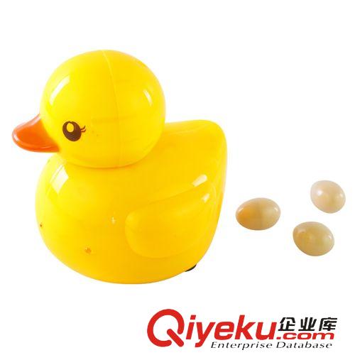 新品上架 兒童玩具 會下蛋的大黃鴨 電動萬向轉燈光音樂 兒童益智玩具批發原始圖片2