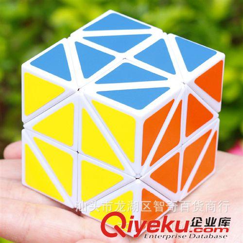 zp藍(lán)藍(lán)魔方 【藍(lán)藍(lán)zp直升機(jī)魔方白色】異形斜鉆比賽魔方 益智玩具批發(fā)tj原始圖片2