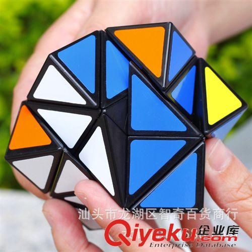 zp藍(lán)藍(lán)魔方 【藍(lán)藍(lán)zp直升機(jī)魔方白色】異形斜鉆比賽魔方 益智玩具批發(fā)tj原始圖片3