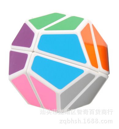 zp藍(lán)藍(lán)魔方 【藍(lán)藍(lán)zp齒輪五魔方完整版】異形專業(yè)比賽魔方 益智玩具批發(fā)
