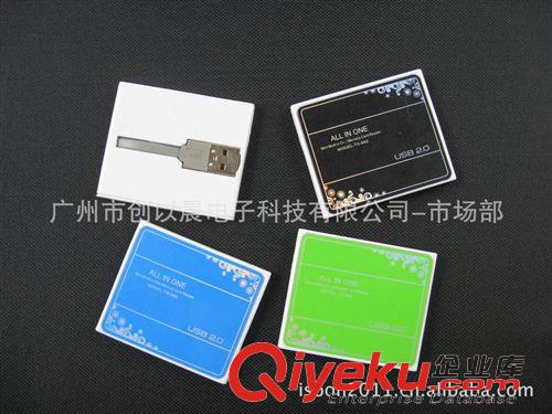 USB讀卡器 B042 功夫熊貓USB2.0 TF讀卡器 顏色多選