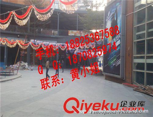 11月LED造型灯 圣诞节灯 街道点缀灯 新年亮化灯具 跨街灯 LED灯光隧道 LED路灯杆造型灯