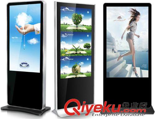 爆款tj區(qū) 55寸單機/網(wǎng)絡wifi版 室內液晶蘋果款高清超薄 落地立式廣告機原始圖片2