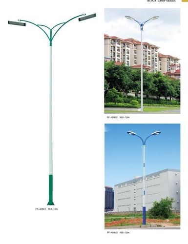 傳統鈉燈路燈 tj雙頭路燈 7米8米10米12米