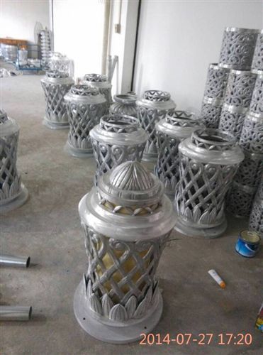 柱頭燈 廠家直銷非標柱頭燈 翻砂 防云石罩 柱頭燈 壁燈原始圖片3