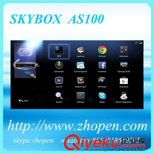 skybox  SKYBOX AS100 Android+DVB-S2+Card Sharing Combine Receiver原始圖片3