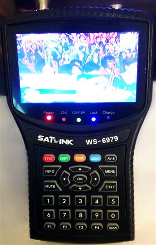 satellite finder meter 外貿高清尋星儀satlink ws-6922 hd diginal satfinder meter
