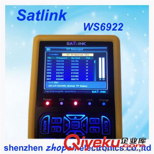 satellite finder meter 外貿高清尋星儀satlink ws-6922 hd diginal satfinder meter