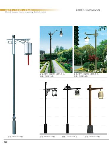 庭院燈 供應各式led燈 led照明路燈太陽能街燈 庭院燈批發(fā)原始圖片3