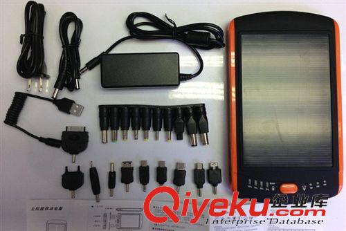 移動電源 工廠直銷 23000mAH大容量太陽能筆記本移動電源，手機充電寶批發(fā)原始圖片2