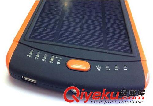 移動電源 工廠直銷 23000mAH大容量太陽能筆記本移動電源，手機充電寶批發(fā)原始圖片3