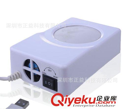數(shù)碼配件 商務(wù)禮品可制冷制熱迷你USB保溫墊，新奇特?cái)?shù)碼兩用便攜冷熱墊原始圖片2