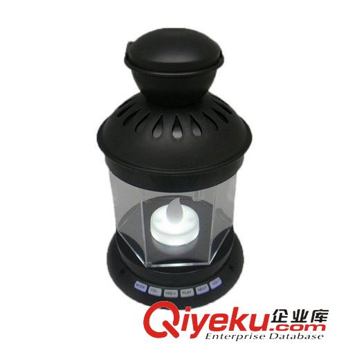 創(chuàng)意數(shù)碼禮品 多功能復古提燈音箱，觸控LED帶鋰電池U盤mp3播放器插卡音響批發(fā)