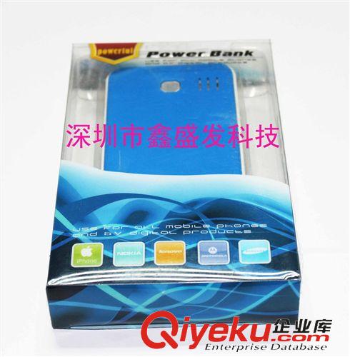 便攜式移動電源 黑白色雙輸出USB電源5000ma應(yīng)急充手機充電寶移動電源原始圖片3