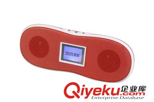迷你插卡小音響 小音響 迷你便攜音響  音箱USB接口充電音箱帶俚電紅色小音響原始圖片3