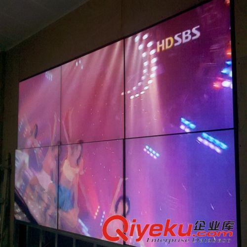 超窄邊液晶拼接屏 LG 55寸500亮度板雙邊拼縫5.3mm LED液晶拼接屏 內(nèi)拼接原始圖片2