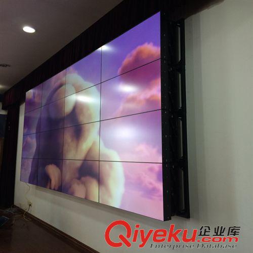超窄邊液晶拼接屏 LG 55寸500亮度板雙邊拼縫5.3mm LED液晶拼接屏 內(nèi)拼接原始圖片3