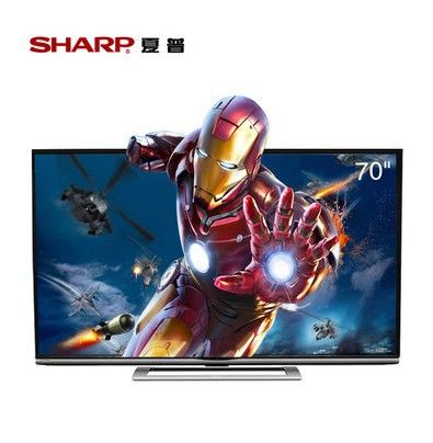 尺寸 夏普 (Sharp) LCD-70UD10A 70英寸智能網絡3D超高清4K電視