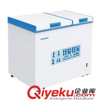 家用冷柜 熱銷新品奧馬BC BD-161關門藍變溫冷柜 1級保險冷藏家用制冷設備