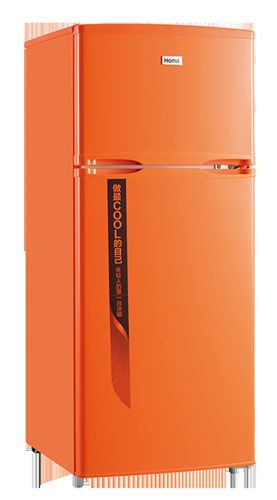 雙門冰箱 廠家直銷奧馬BCD-118A5雙門冰箱  生活家用電器 品牌冰箱批發代理原始圖片2