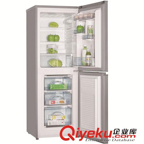 雙門冰箱 廠家直銷奧馬BCD-118A5雙門冰箱  生活家用電器 品牌冰箱批發代理
